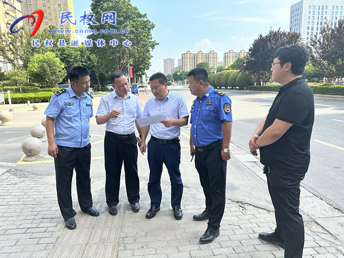 縣委常委、縣委辦公室主任吳杰督導 全國文明城市創(chuàng)建工作