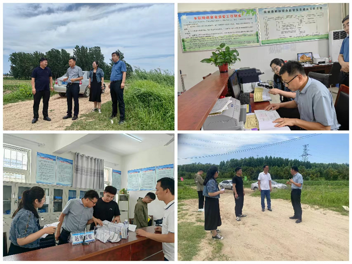縣財政局實地調(diào)研黃河故道生態(tài)走廊道路建設(shè)項目