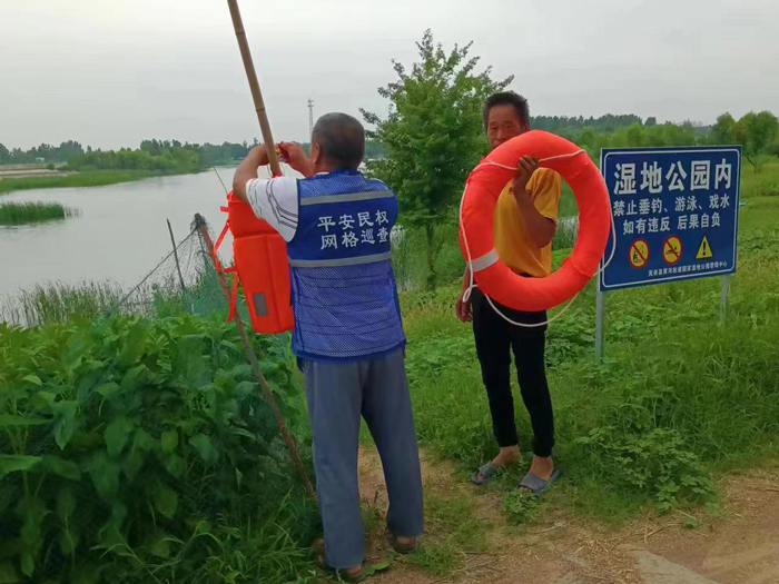 王橋鎮(zhèn)：強化“河長制”巡河，構筑堅固的防汛安全堤