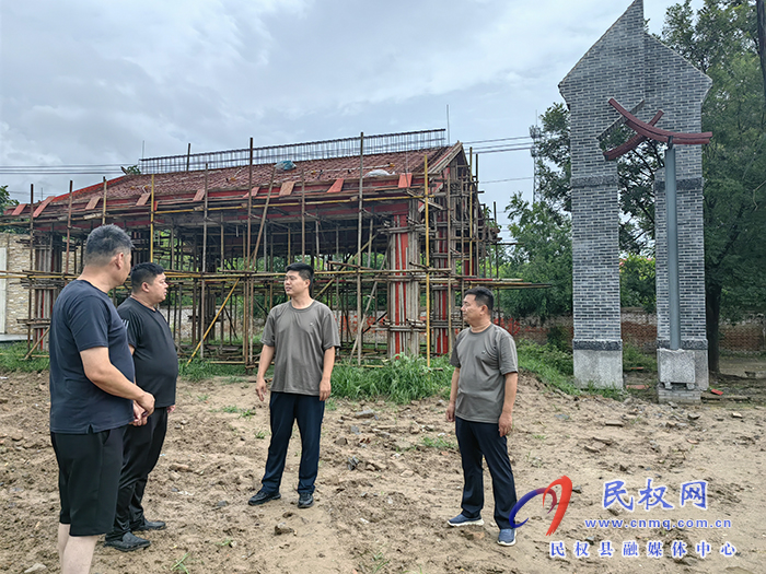 副縣長、花園鄉(xiāng)黨委書記張方杰帶隊檢查臺風防御工作