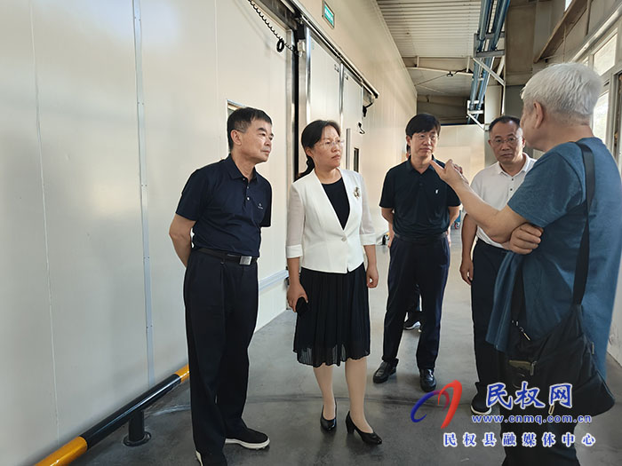 縣委書記王靜嫻拜訪中國制冷空調(diào)工業(yè)協(xié)會(huì)理事長、合肥通用機(jī)電產(chǎn)品檢測(cè)院院長李江