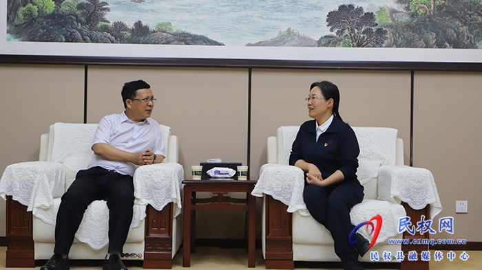 縣委書記王靜嫻會見國家能源集團河南電力有限公司黨委書記、董事長康龍一行