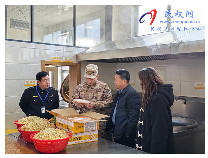 縣人武部部長馮驥到孫六鎮(zhèn)調研食品安全工作