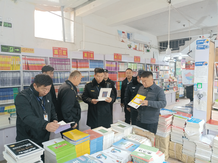 雙塔、褚廟、綠洲、程莊、龍?zhí)痢自扑碌揉l(xiāng)鎮(zhèn)(街道）開(kāi)展出版物市場(chǎng)整治行動(dòng)