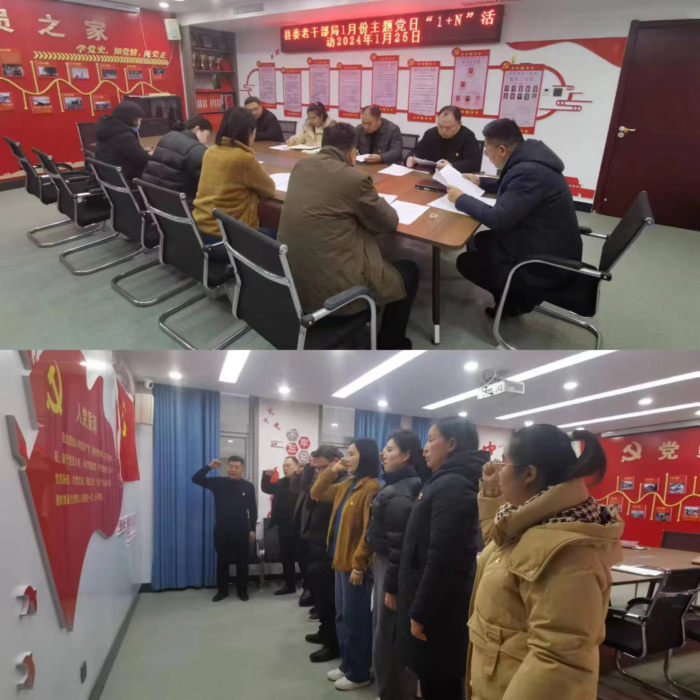 民權(quán)縣委老干部局開展1月份主題黨日“1+N”活動(dòng)