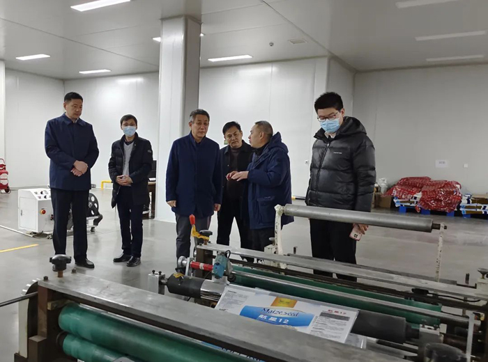 市委宣傳部副部長、二級巡視員劉道明到我縣調研指導印刷企業(yè)管理工作