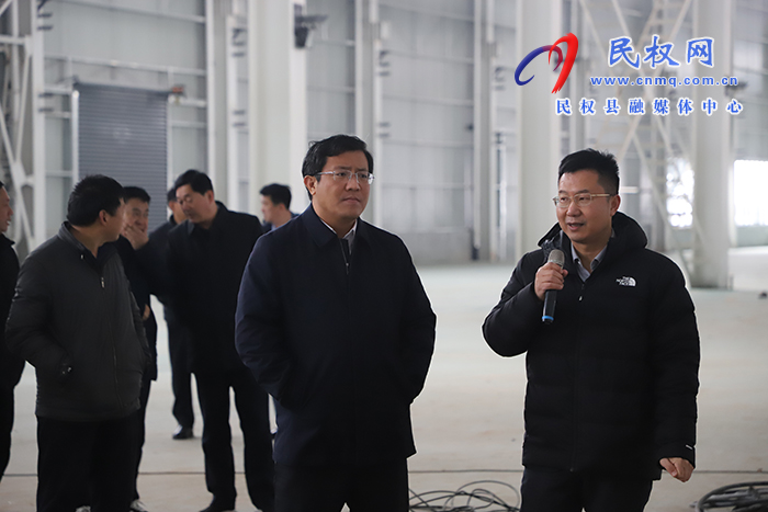 縣委副書記、南華街道黨工委書記李君調(diào)研重點項目建設(shè)情況