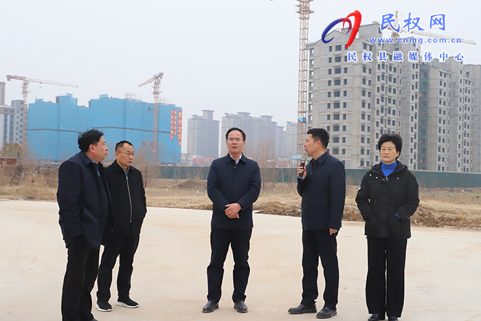 縣委副書記、縣長王景義調(diào)研市政項目建設工作