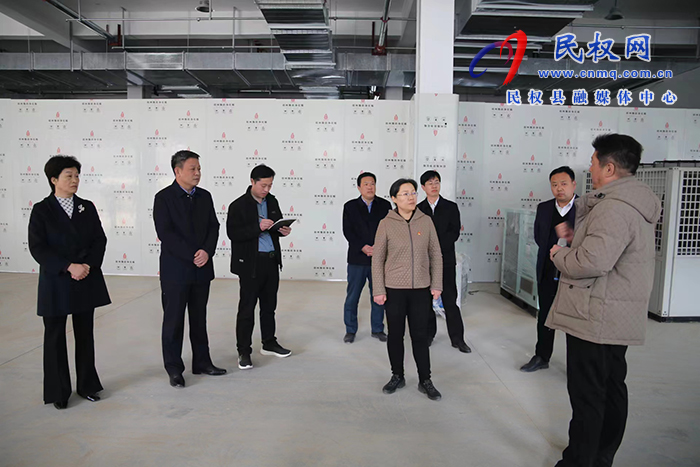 縣委書記王靜嫻調(diào)研重點項目建設(shè)情況