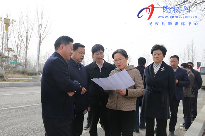 縣委書記王靜嫻調(diào)研重點項目建設(shè)情況