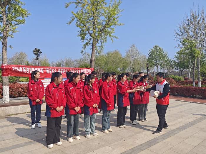 共青團(tuán)民權(quán)縣委開展“國家安全 青春挺膺”主題團(tuán)日活動