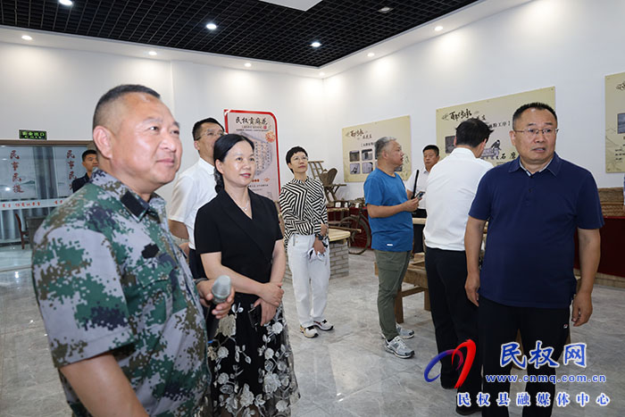 湖州市政協(xié)副主席李紅一行到民考察學習