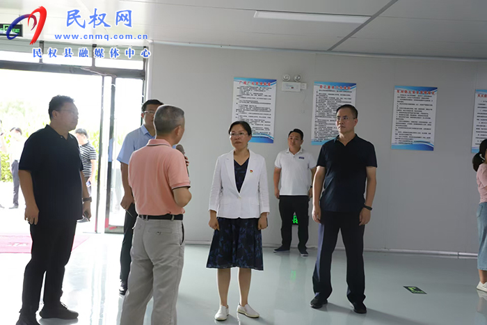 縣委書記王靜嫻調(diào)研重點(diǎn)項(xiàng)目建設(shè)工作