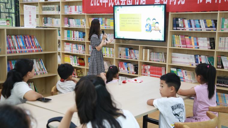 民權縣圖書館舉辦2024年第十四期“童心向黨·書香伴成長”閱讀分享會活動（總第46期）