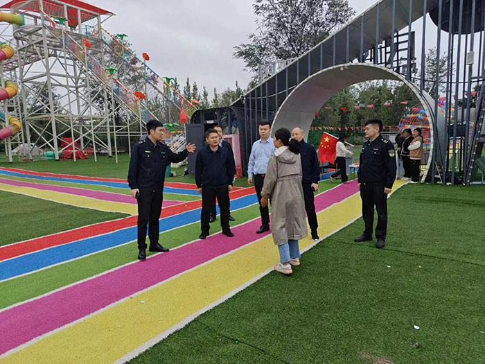 民權(quán)縣文化廣電和旅游局開展景區(qū)、游樂場所安全生產(chǎn)督導(dǎo)專項(xiàng)行動(dòng)