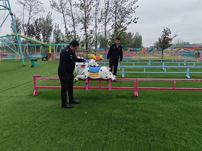 民權(quán)縣文化廣電和旅游局開展景區(qū)、游樂場所安全生產(chǎn)督導(dǎo)專項(xiàng)行動(dòng)