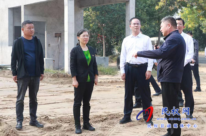 縣委書記王靜嫻調(diào)研重點項目建設工作