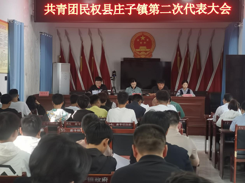 共青團(tuán)莊子鎮(zhèn)第二次代表大會勝利召開