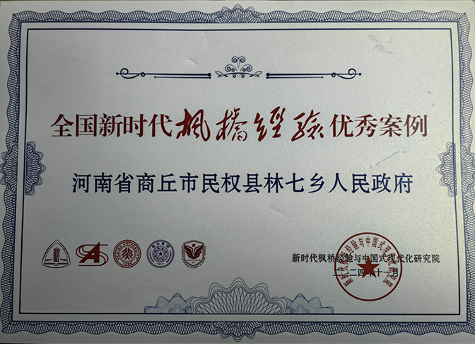商丘市唯一！林七鎮(zhèn)案例成功入選全國新時(shí)代“楓橋經(jīng)驗(yàn)”優(yōu)秀案例