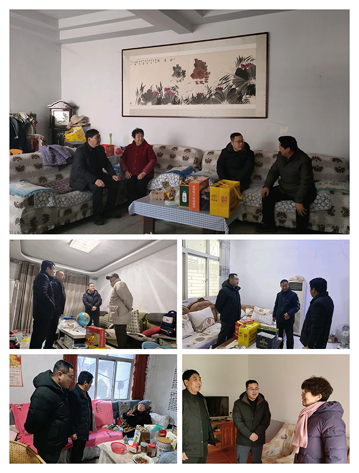 民權縣社會保險中心走訪慰問老黨員、老干部
