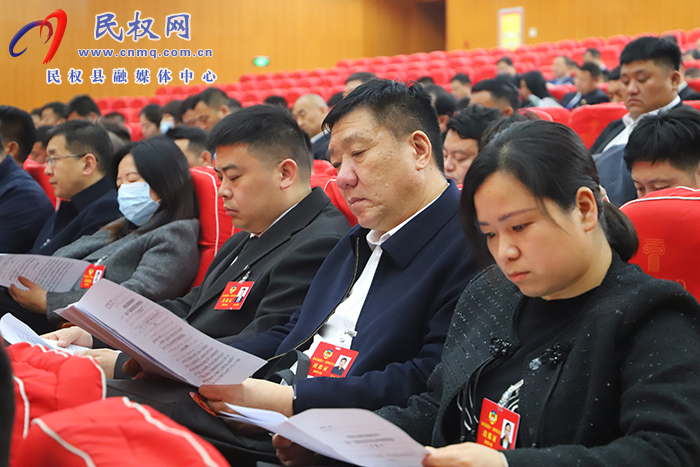 中國(guó)人民政治協(xié)商會(huì)議第十一屆民權(quán)縣委員會(huì)第四次會(huì)議開幕
