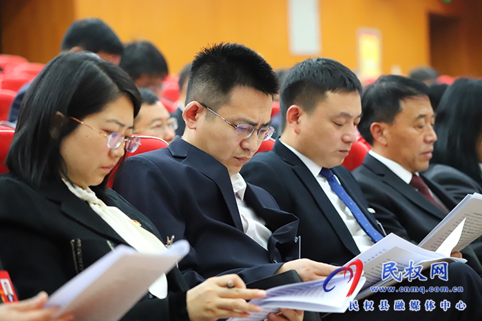 中國(guó)人民政治協(xié)商會(huì)議第十一屆民權(quán)縣委員會(huì)第四次會(huì)議開幕