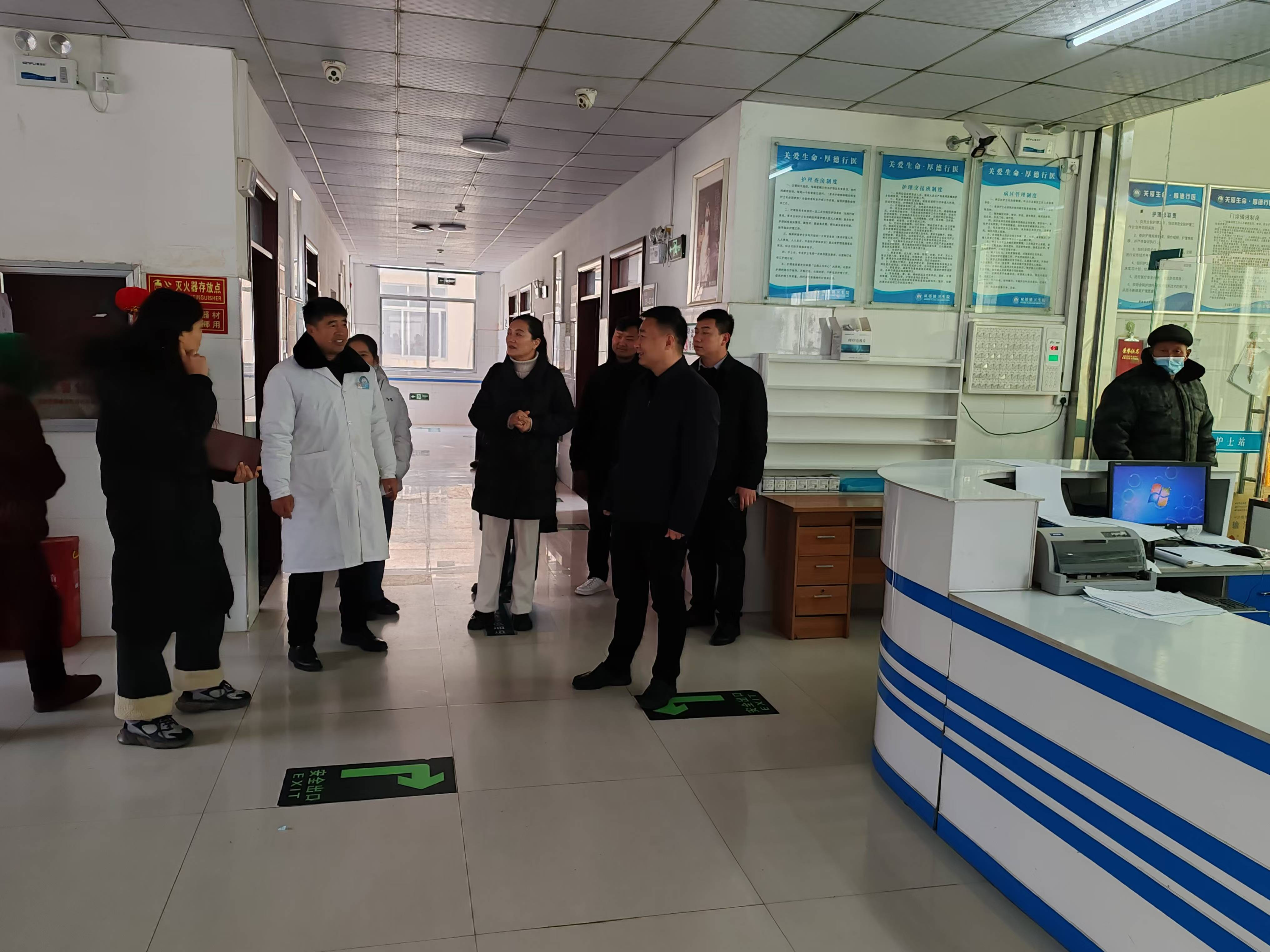 安全全覆蓋 衛(wèi)生無死角 -院領導帶隊醫(yī)院安全與環(huán)境衛(wèi)生大檢查