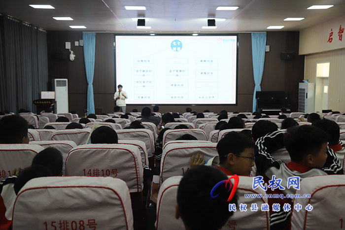 我縣舉行2025年＂陽光護苗＂公益課進校園活動