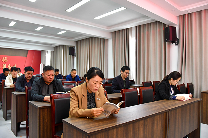 書香人和，共赴閱讀之約——民權(quán)縣人和鎮(zhèn)舉辦世界讀書日交流會(huì)