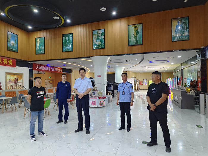 民權(quán)縣開展“五一”節(jié)前出版物市場(chǎng)暨影院安全生產(chǎn)檢查行動(dòng)